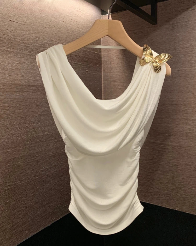 Celeste Flutter Top