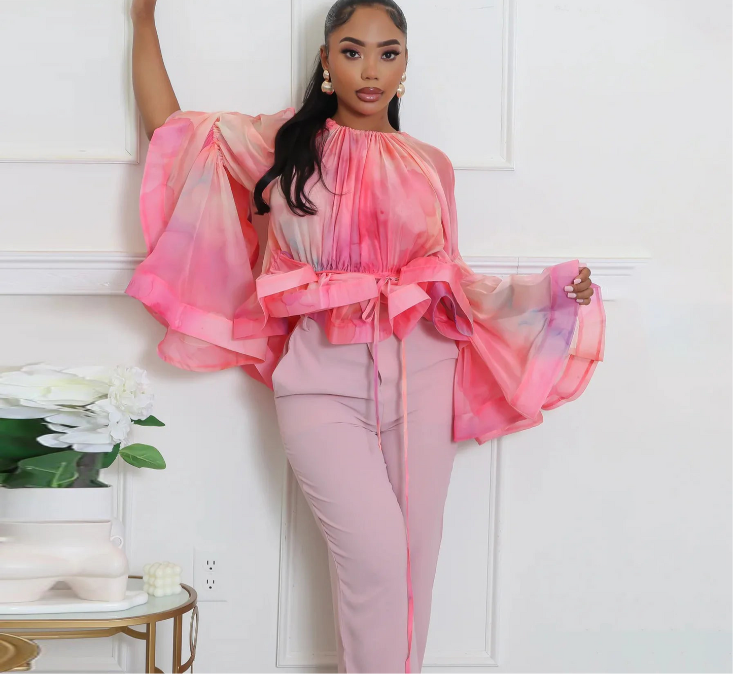 Bubblegum Drama blouse