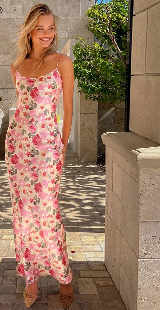 Sweet Peony Cami Dress