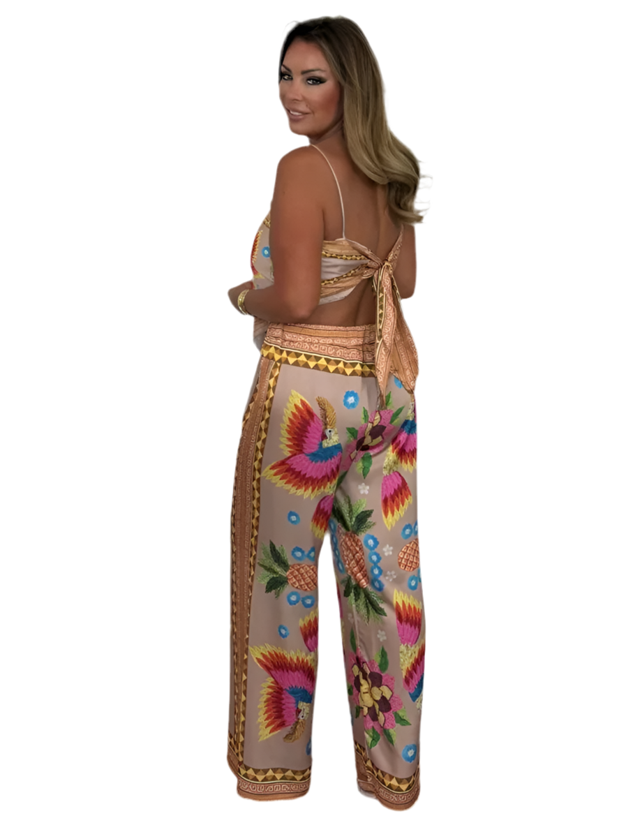 Draped Hem Co‑ord Outfit