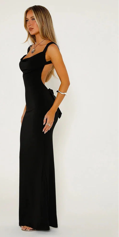 Serenity Bow Gown