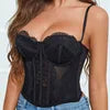 Embroidered Bustier Corset