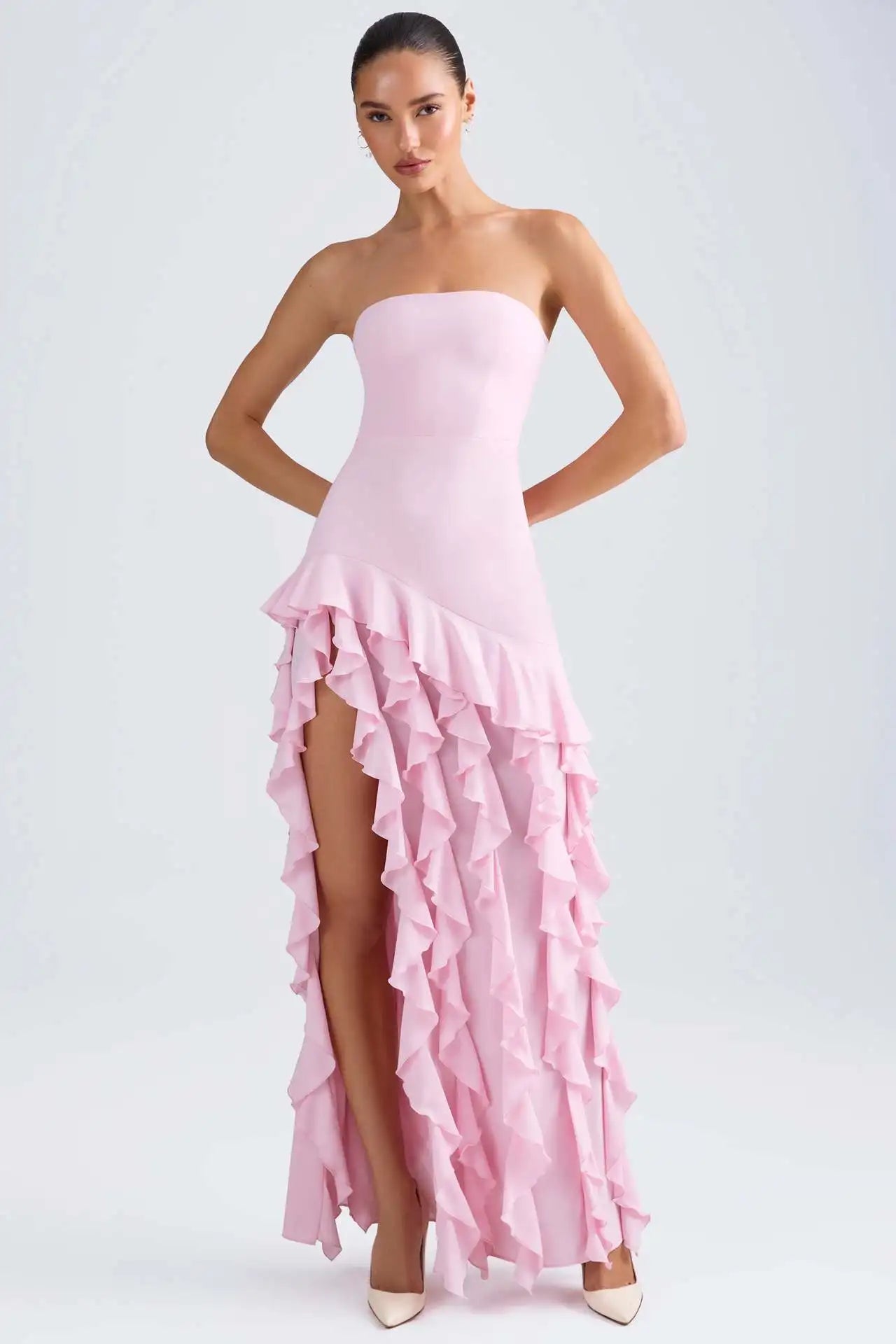 Ruffle Romance Midi