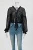 Vintage Puff Ruffle Blouse