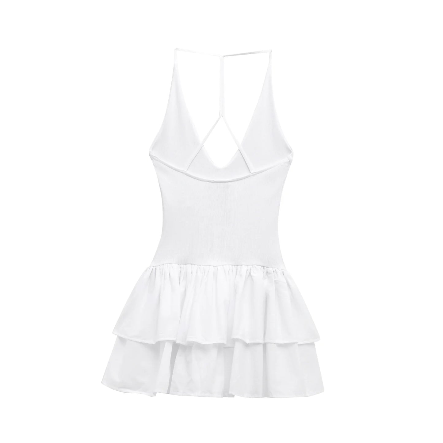 Frosted Tier Mini Dress