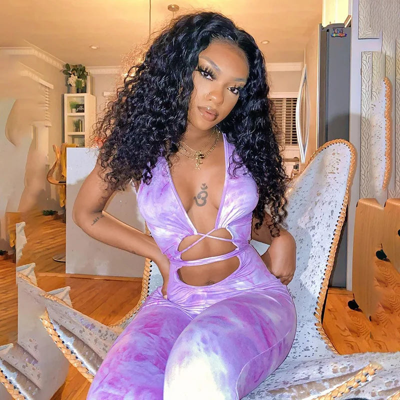 Lavender Dream Tie-Dye Jumpsuit