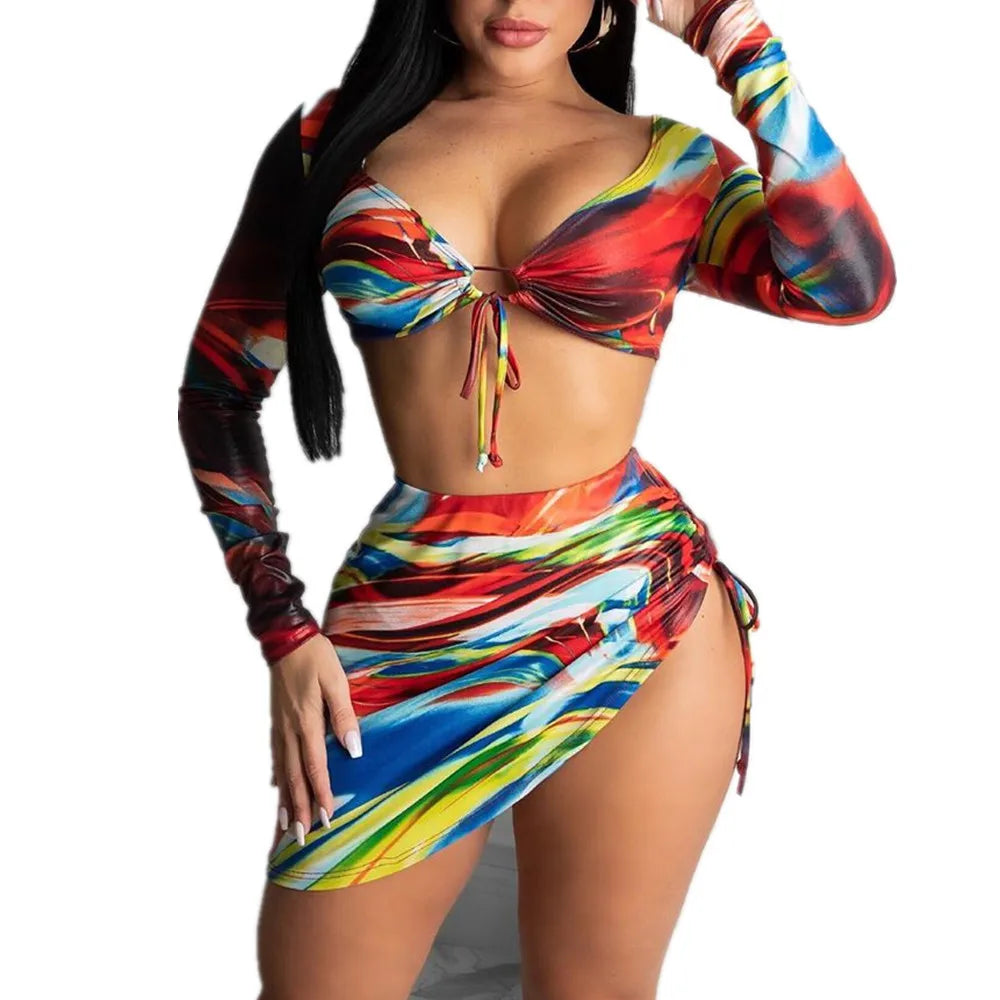 Rainbow Bliss Bikini set