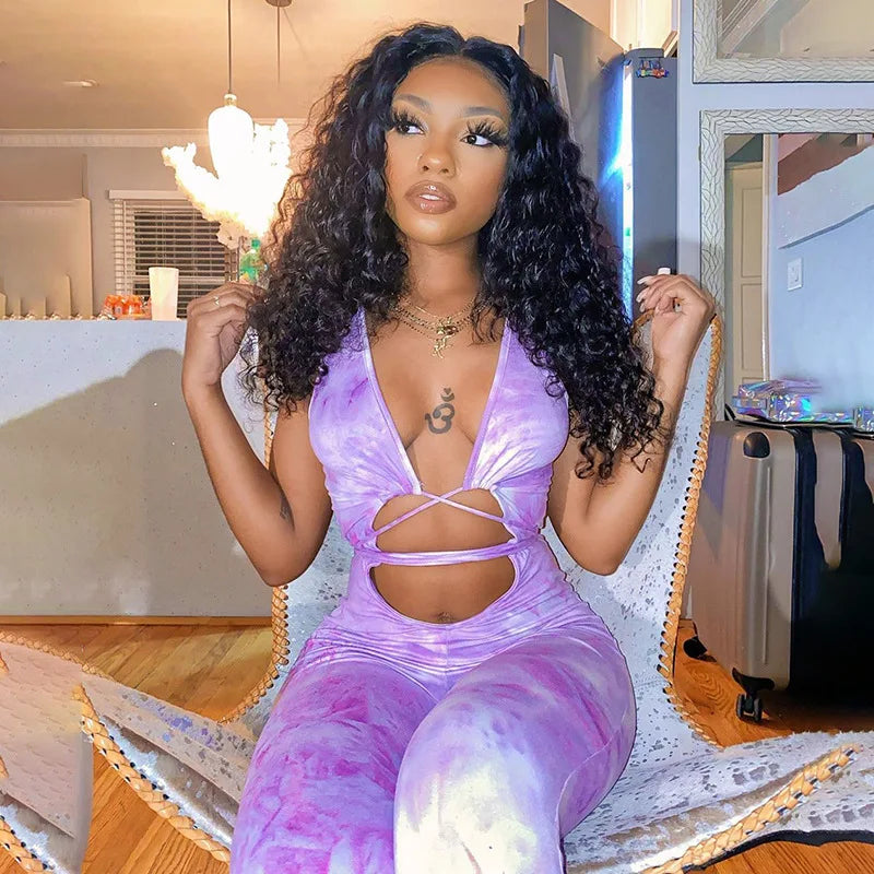 Lavender Dream Tie-Dye Jumpsuit