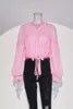 Vintage Puff Ruffle Blouse