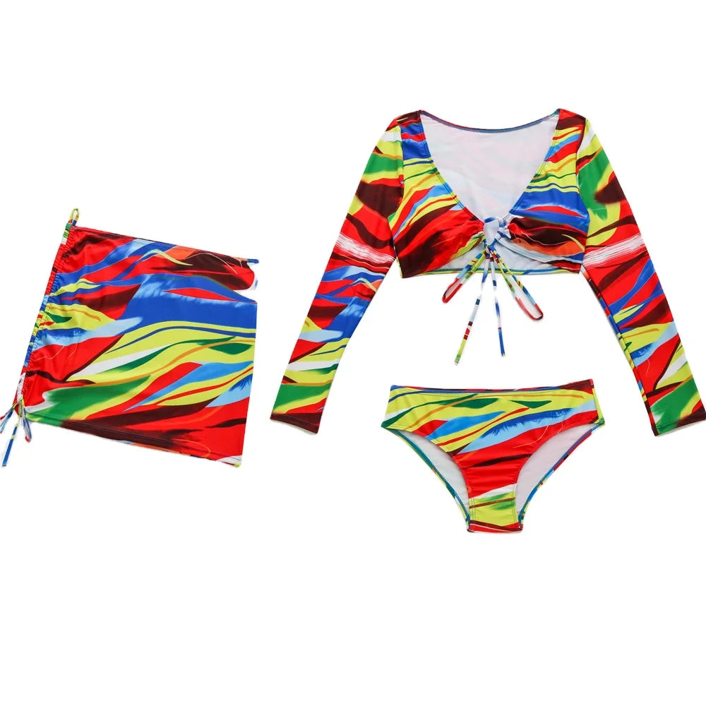 Rainbow Bliss Bikini set