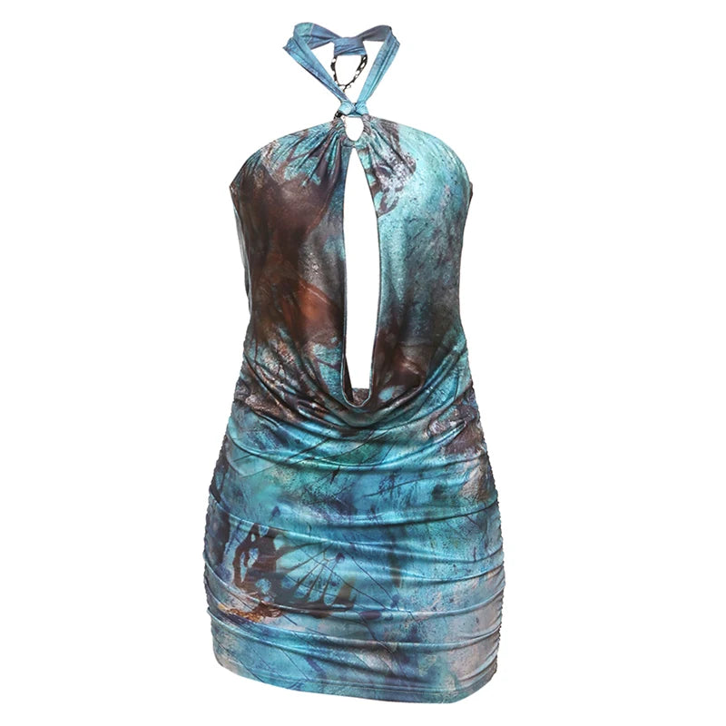 Sun-Kissed Halter Mini
