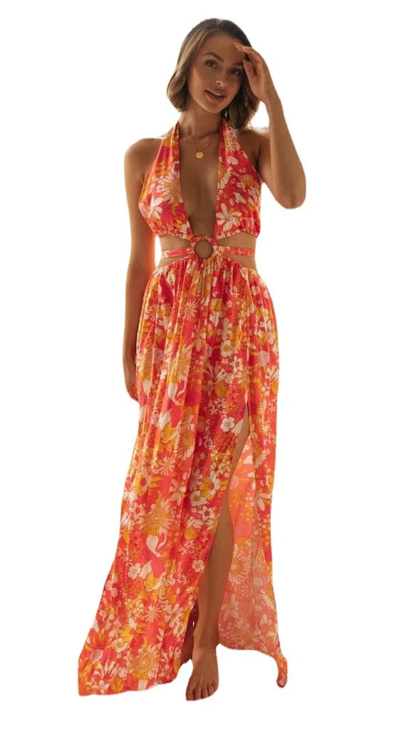 Radiant Fiesta Maxi Dress