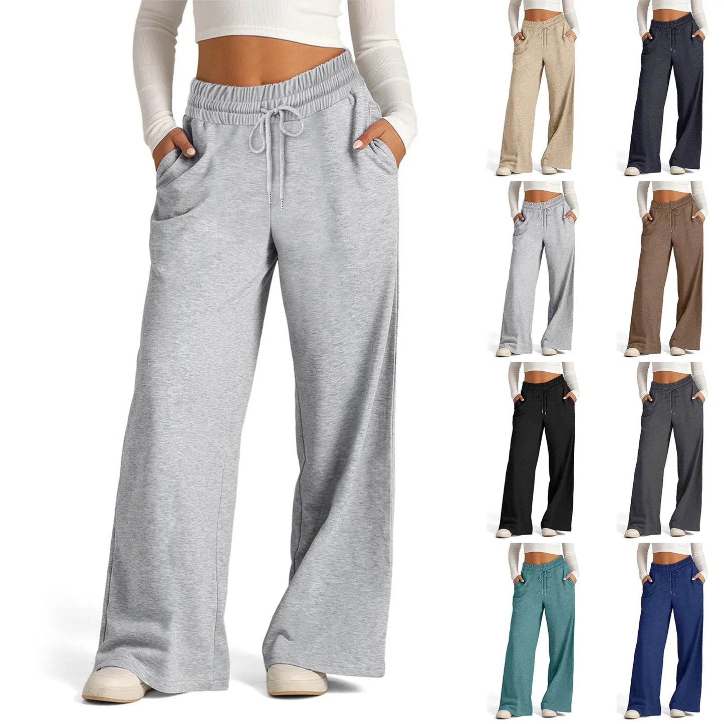 Relaxed Fit Flare Sweatpants
