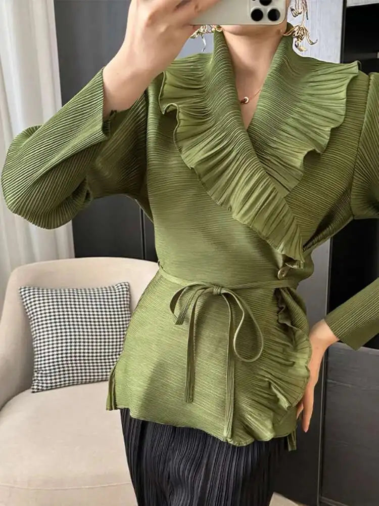 Feminine Frill Blouse