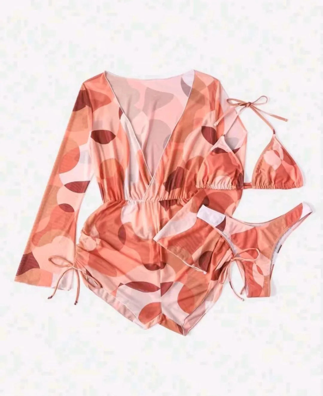 Sunburst Splash Swim & Cover-Up Set