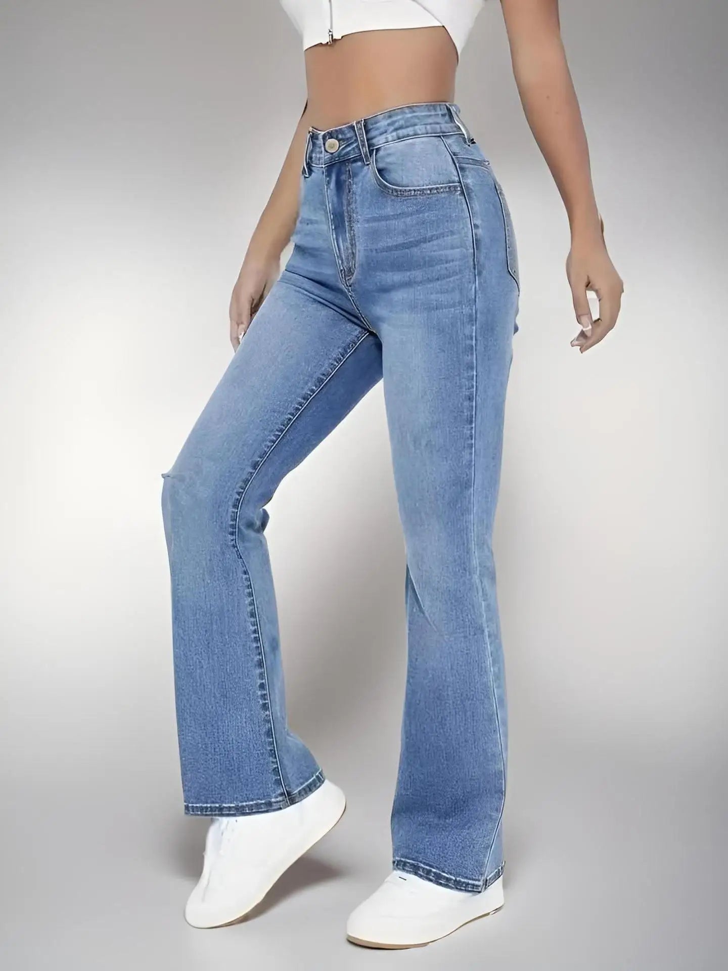 Retro Rise Flares
