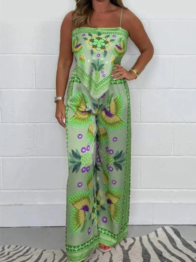 Draped Hem Co‑ord Outfit