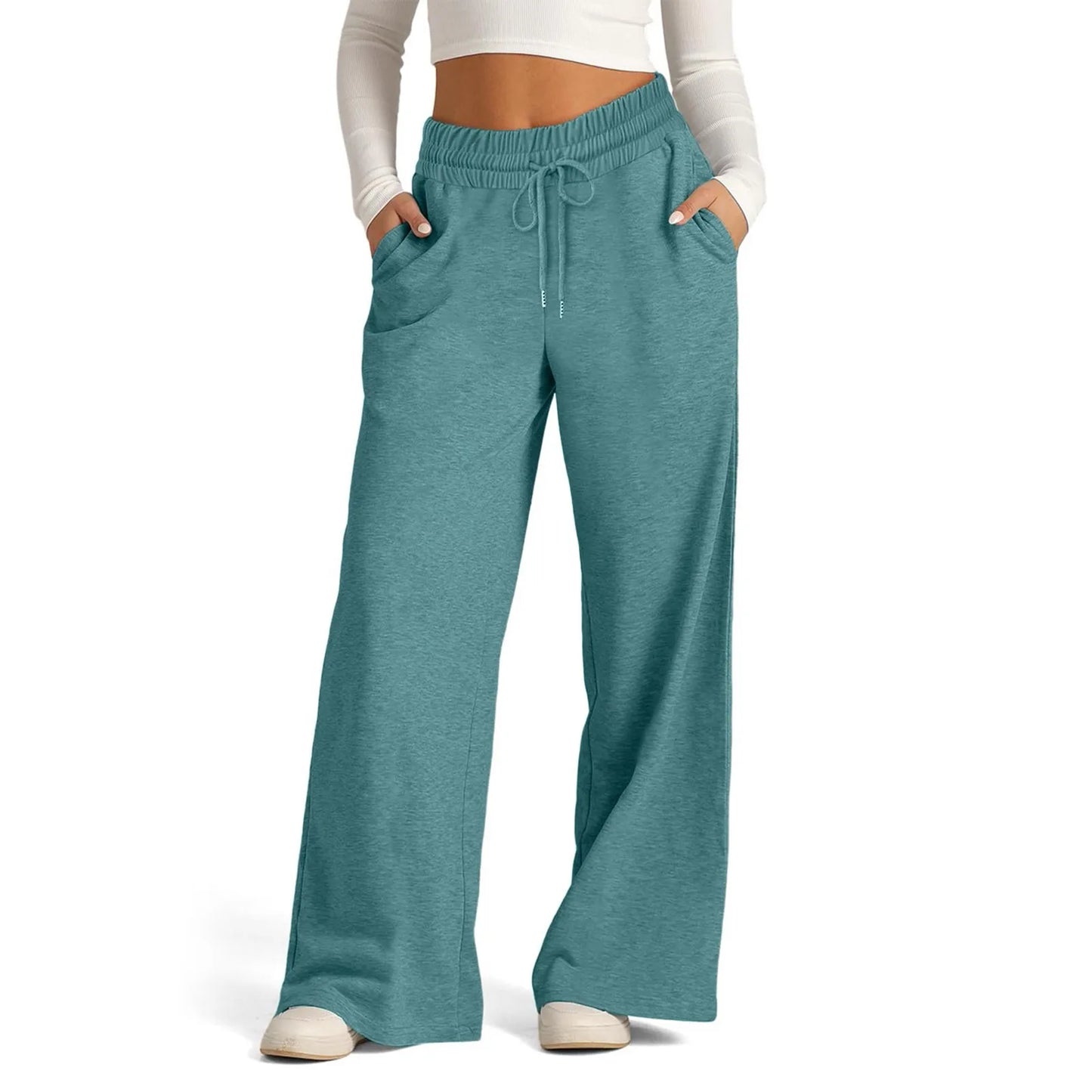 Relaxed Fit Flare Sweatpants
