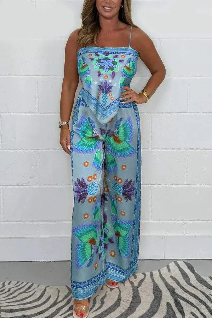 Draped Hem Co‑ord Outfit