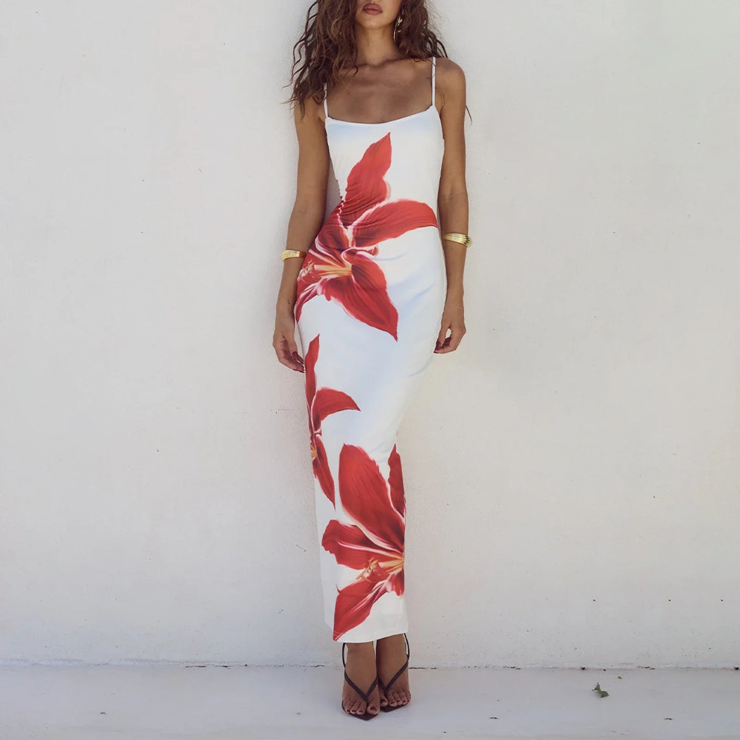 Bloomline Midi Slip Dress