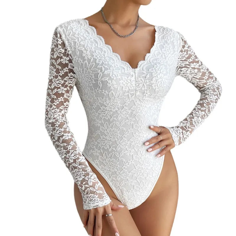 Midnight Lace Bodysuit