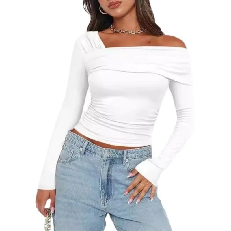 Glam Shoulder Long Sleeve