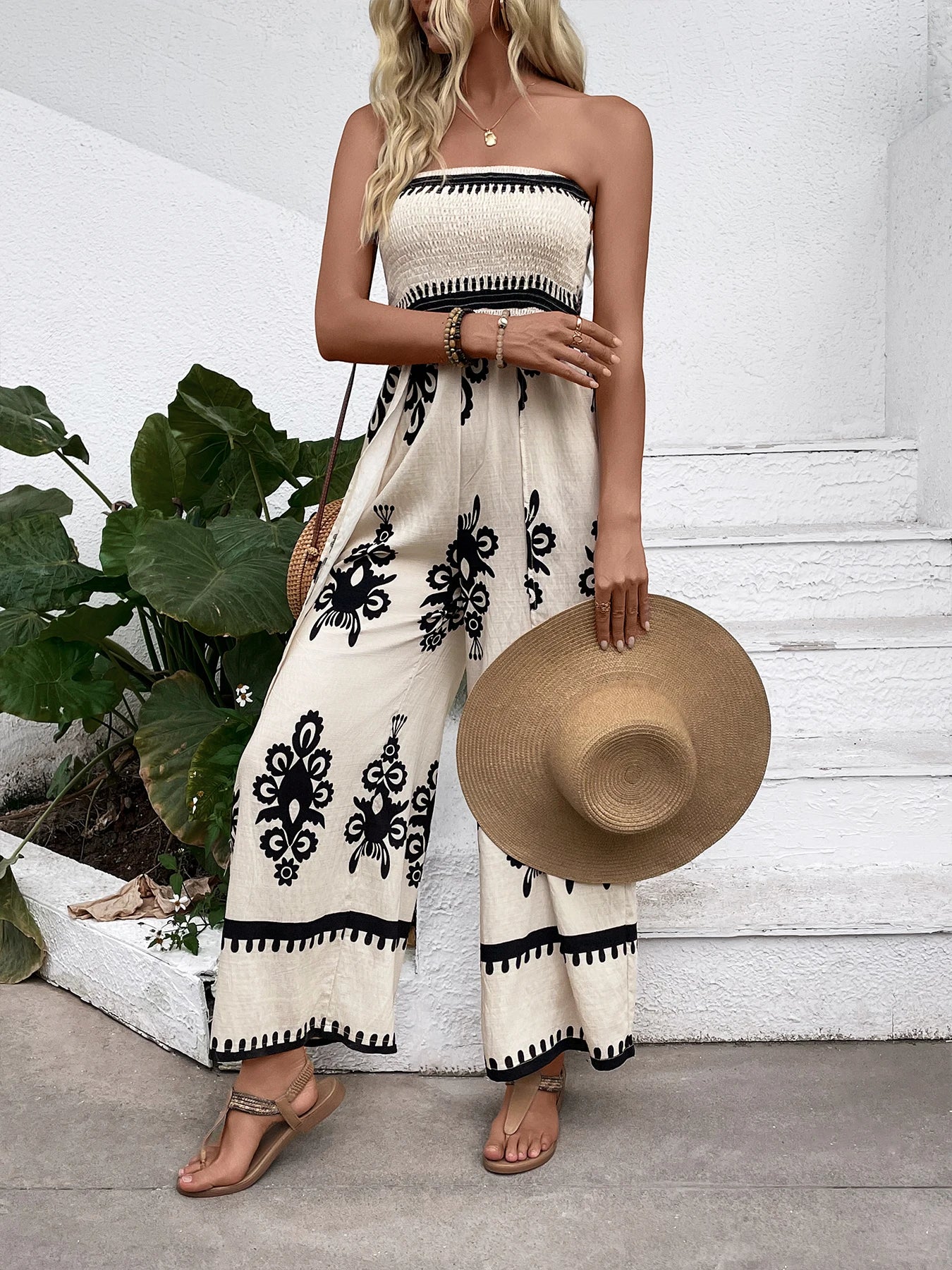 Sahara Nights Wide Leg One-Piece
