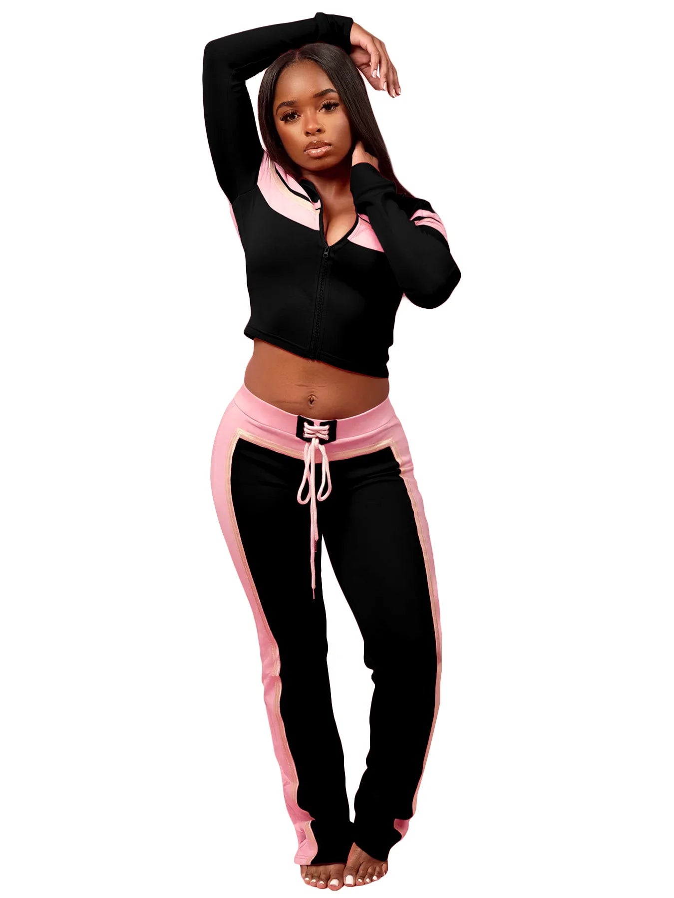 Color Clash Tracksuit