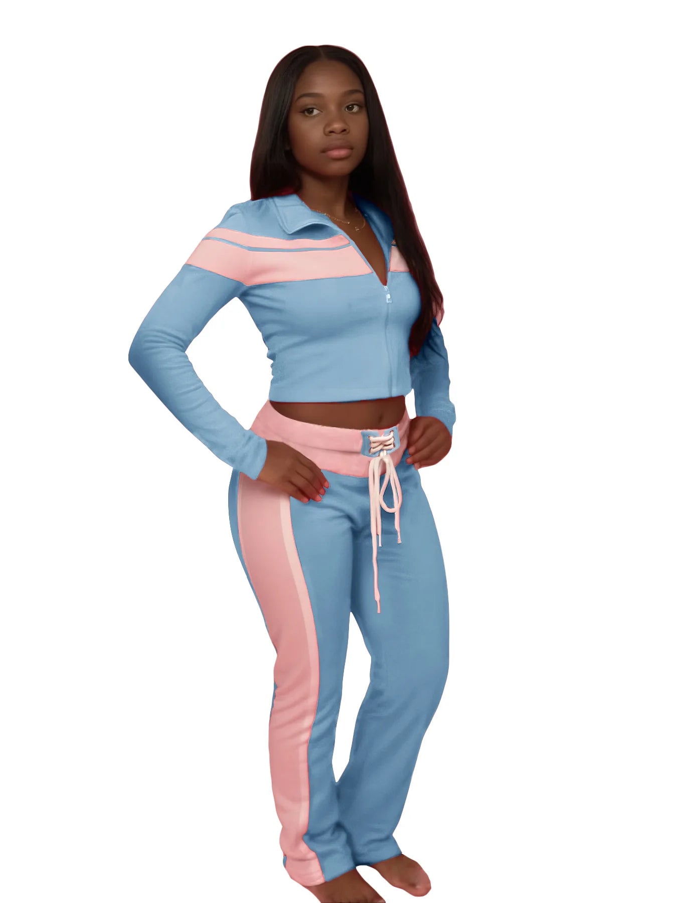 Color Clash Tracksuit