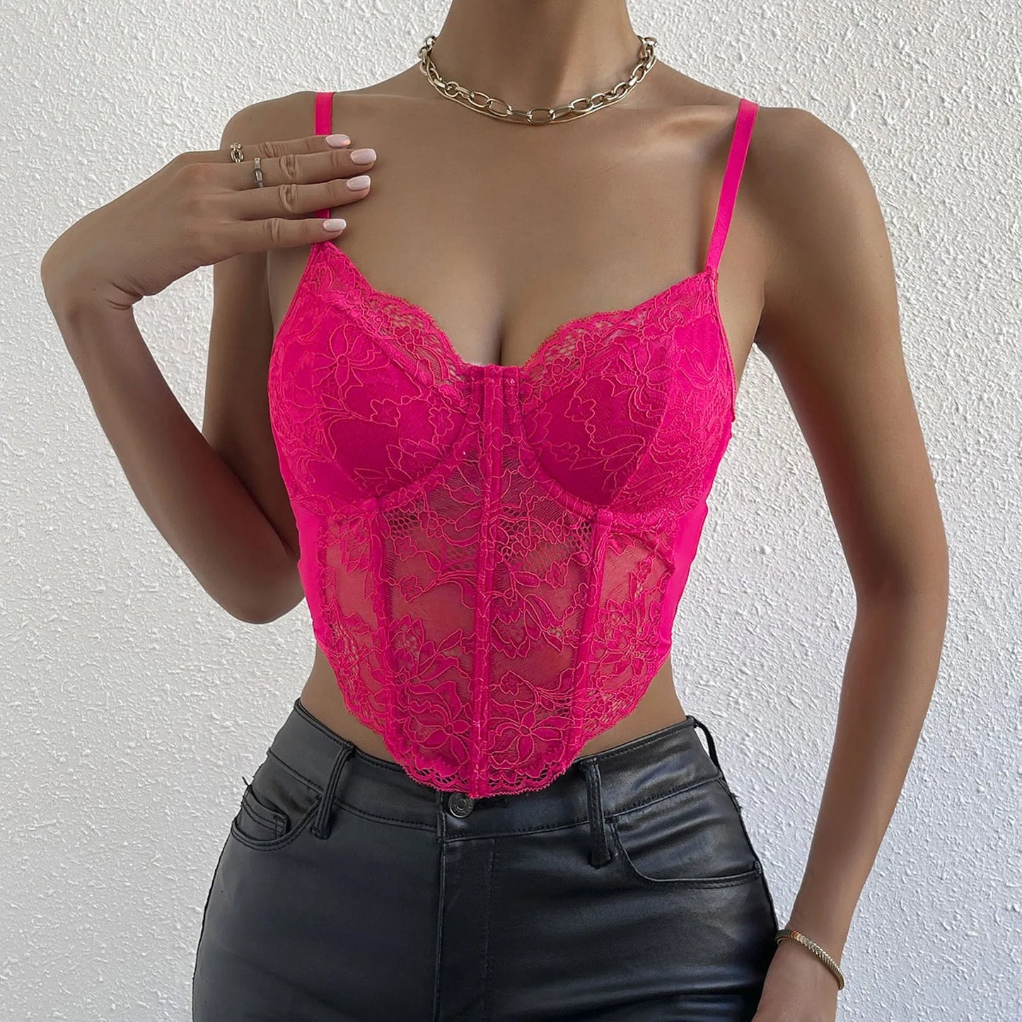 Demi-Lace Top