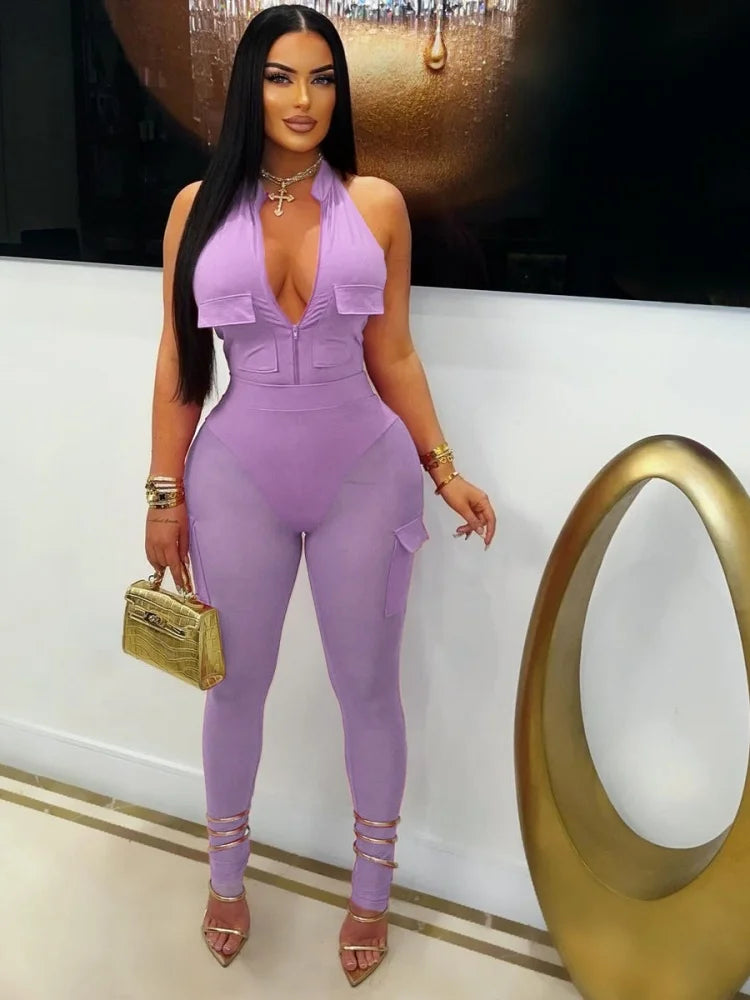 Backless Bombshell Jumpsuit