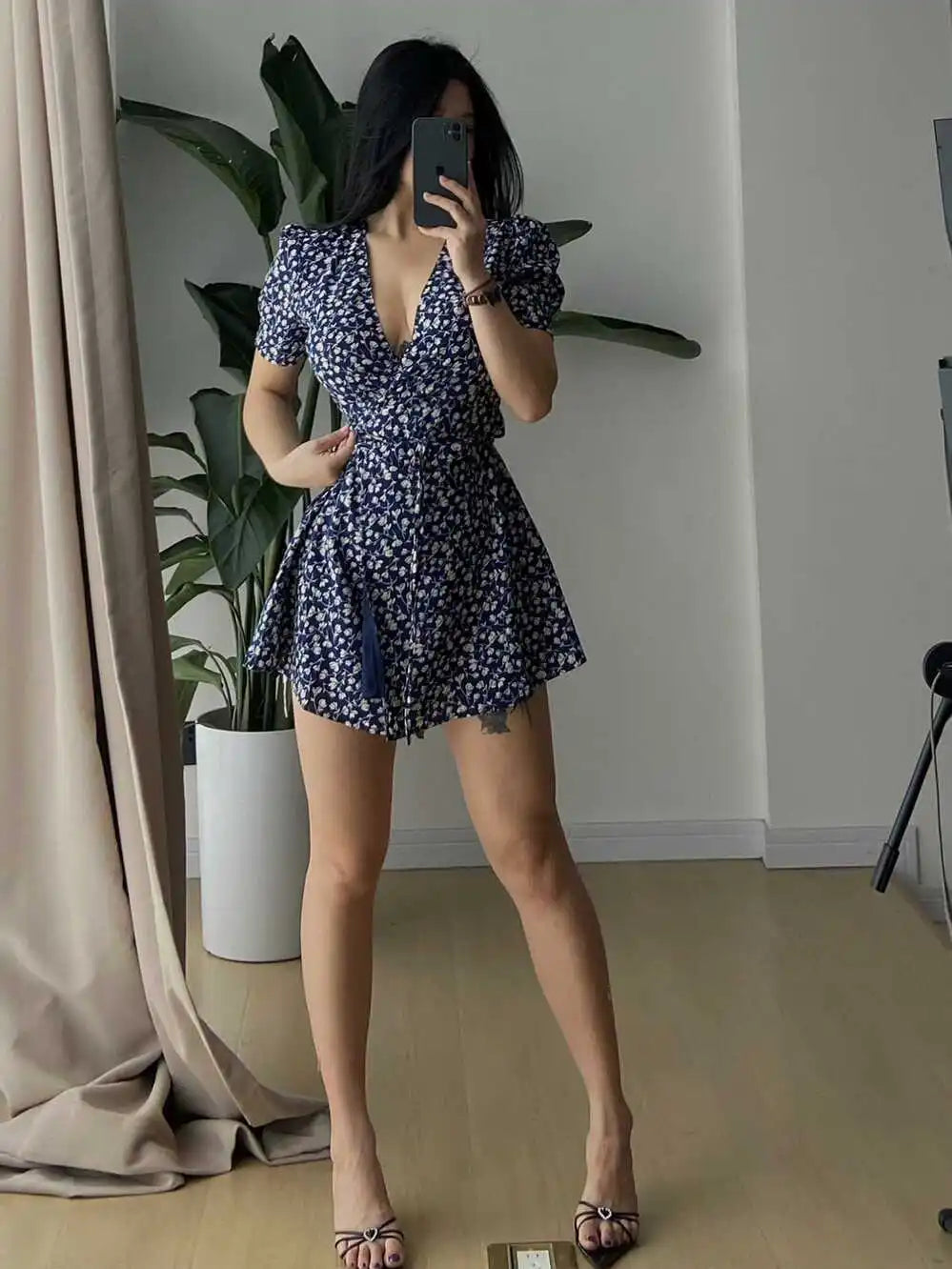 Garden Kiss Mini Dress