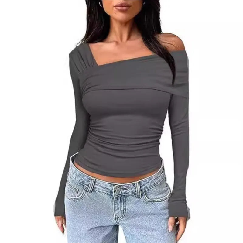 Glam Shoulder Long Sleeve