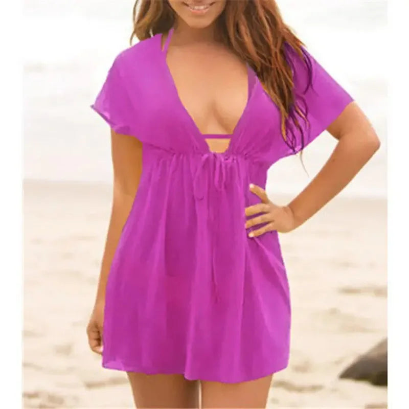 Sheer Serenity Dress