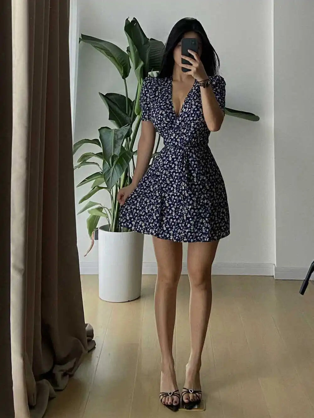 Garden Kiss Mini Dress