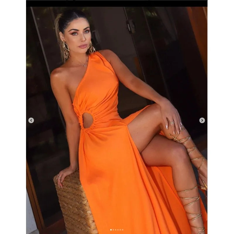 Sunset Elegance Maxi Dress