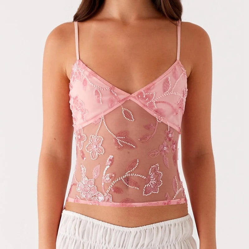 Shine On Bead Cami