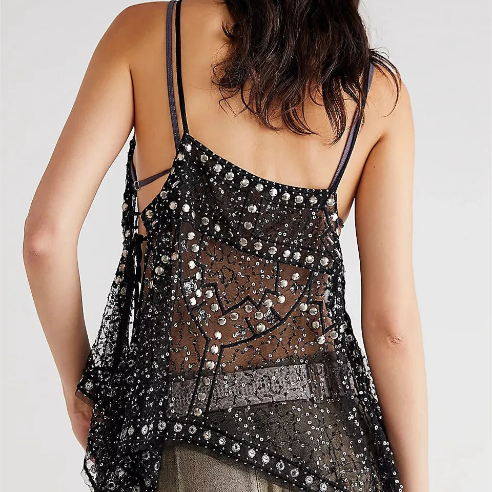 DazzleStitch Glitter Cami