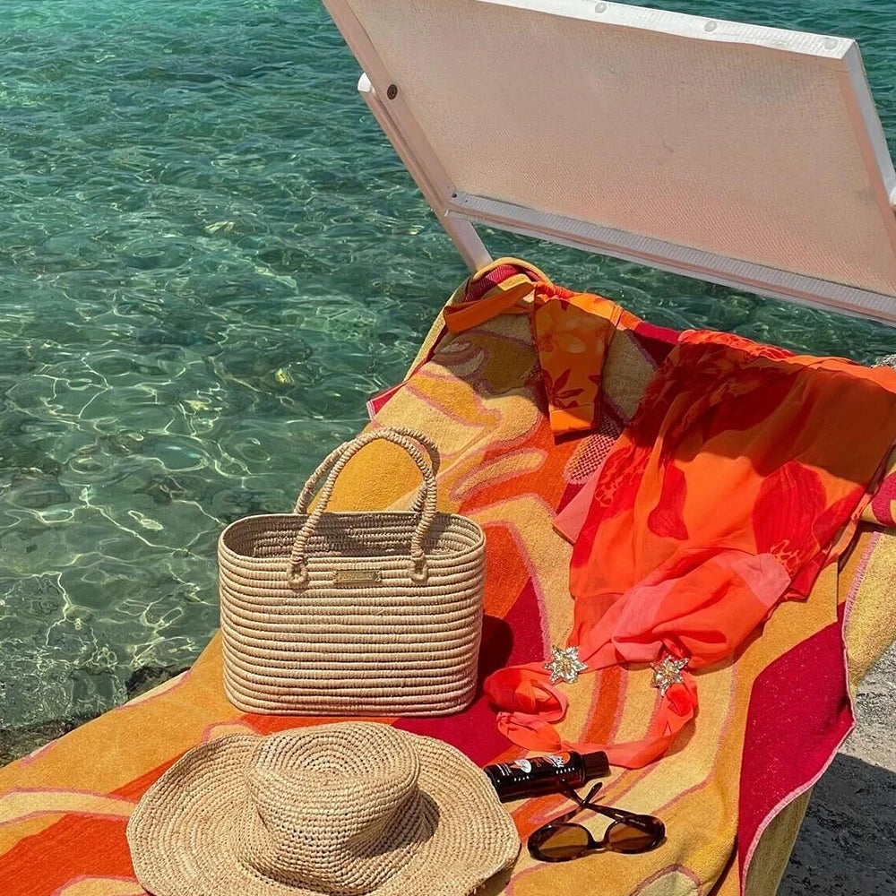 Citrus Paradise Swim & Dress Duo