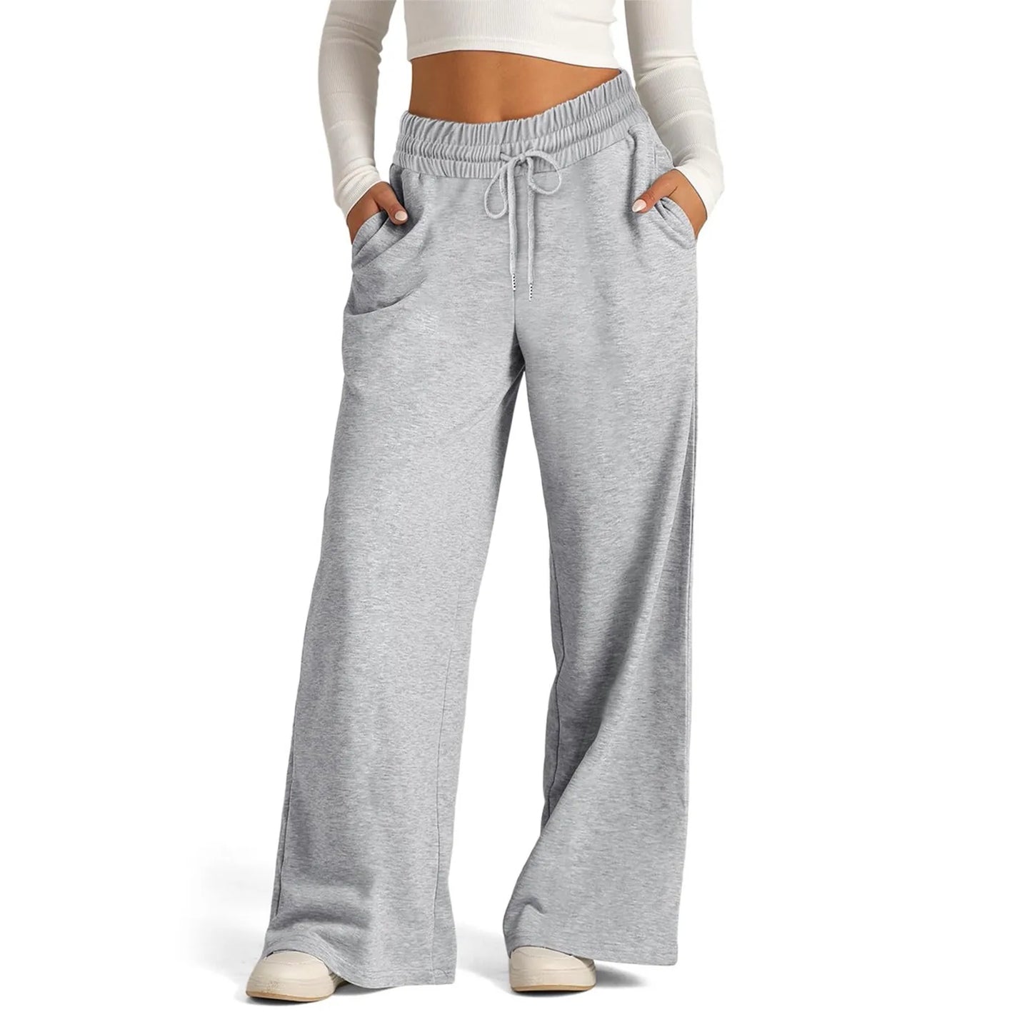 Relaxed Fit Flare Sweatpants