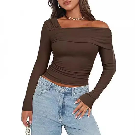 Glam Shoulder Long Sleeve