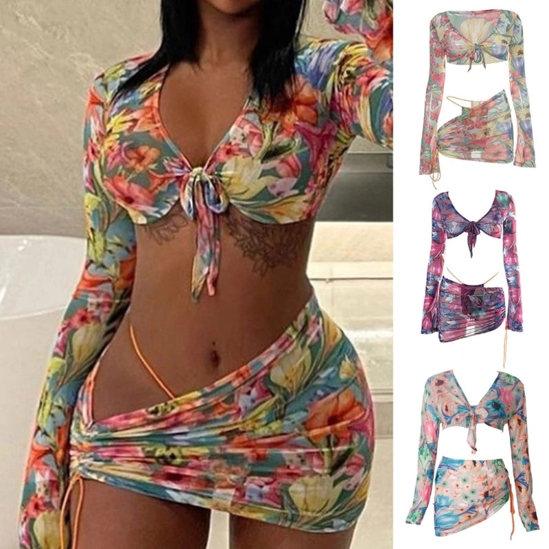 Sheer Bloom Vibe Set