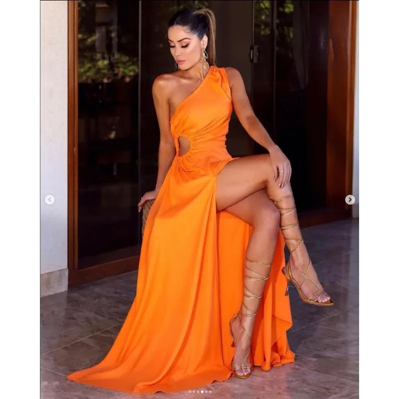 Sunset Elegance Maxi Dress