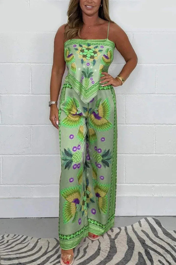 Draped Hem Co‑ord Outfit