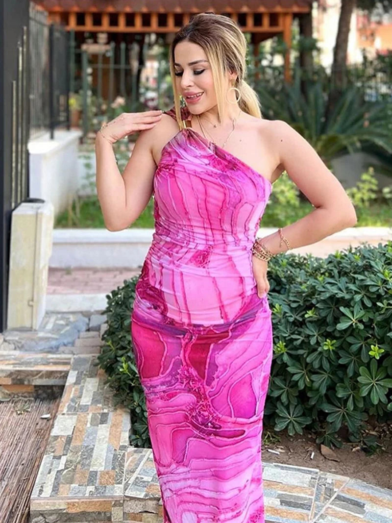 Prism Kiss Midi Bodycon