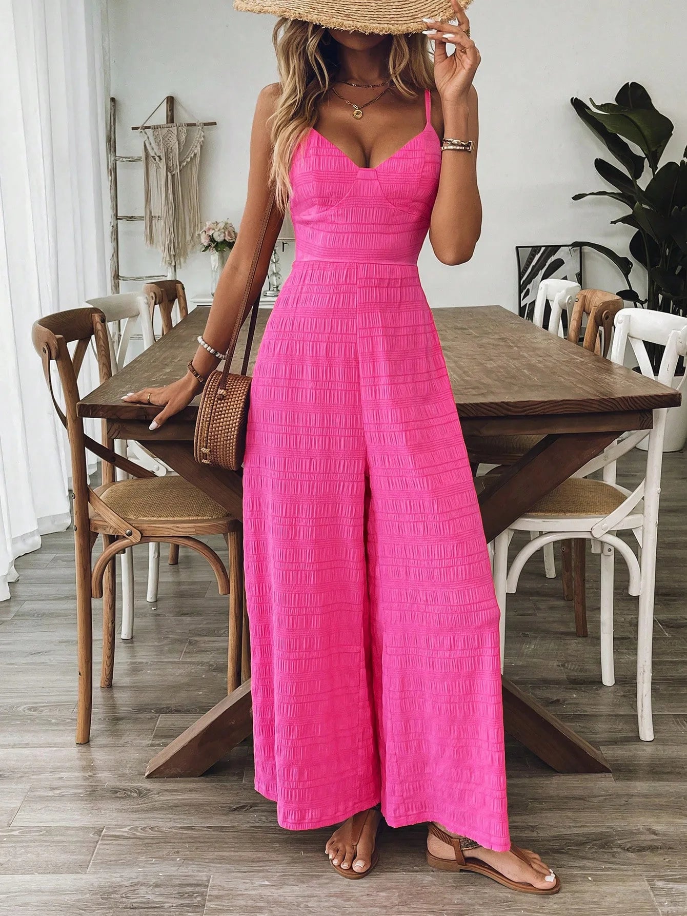 Bubblegum Luxe Jumpsuit
