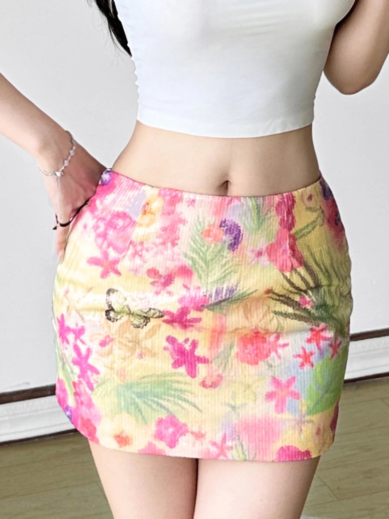 Bloom & Glitter Skirt