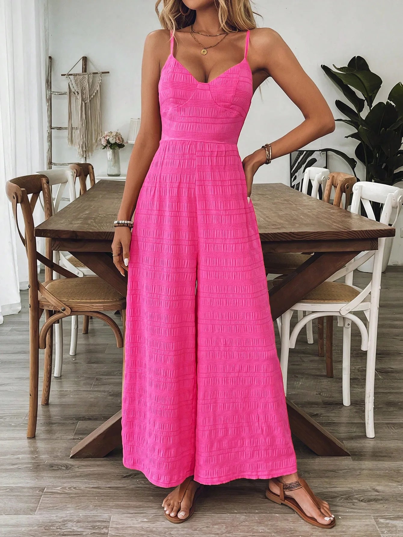 Bubblegum Luxe Jumpsuit