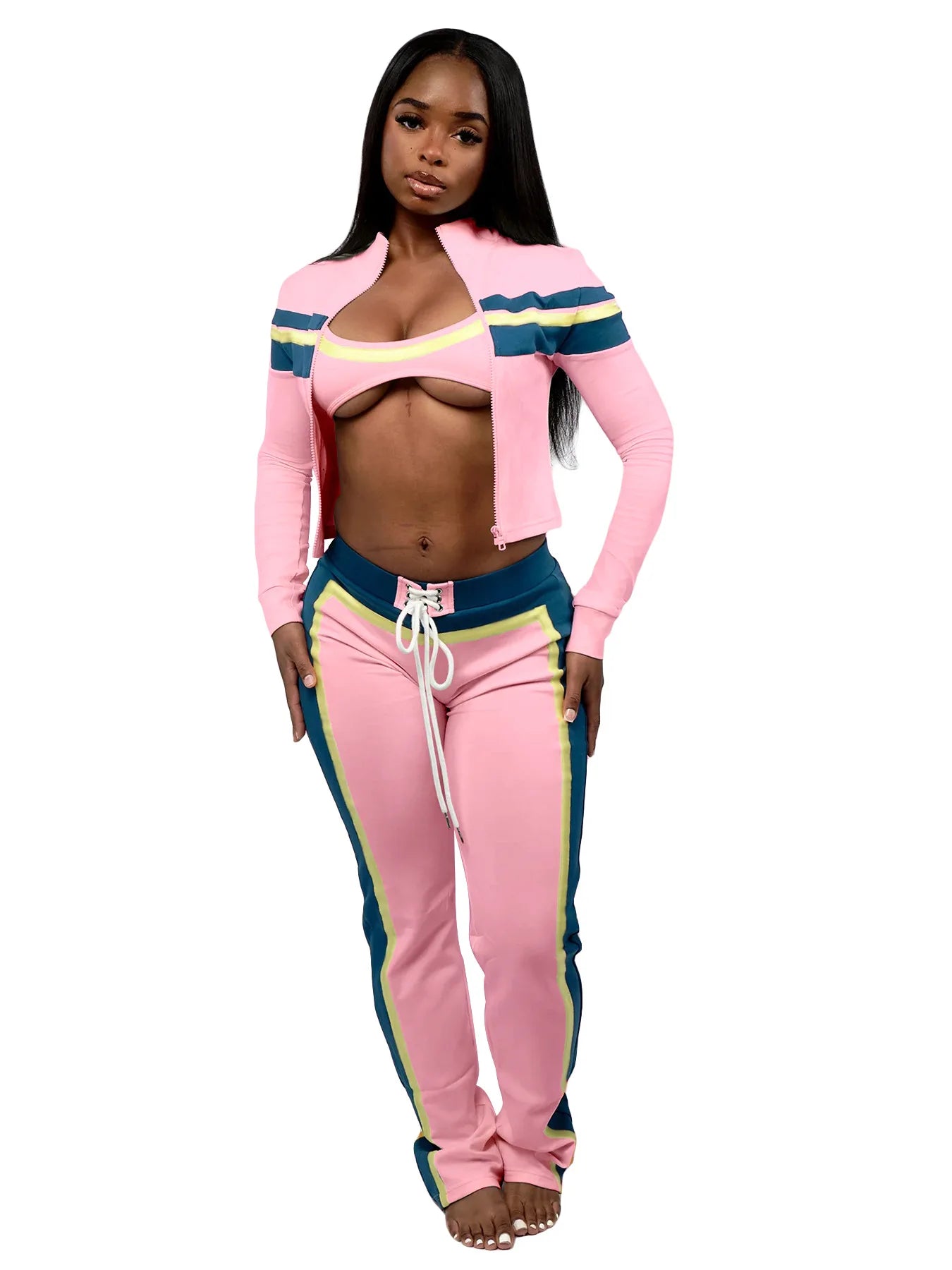 Color Clash Tracksuit