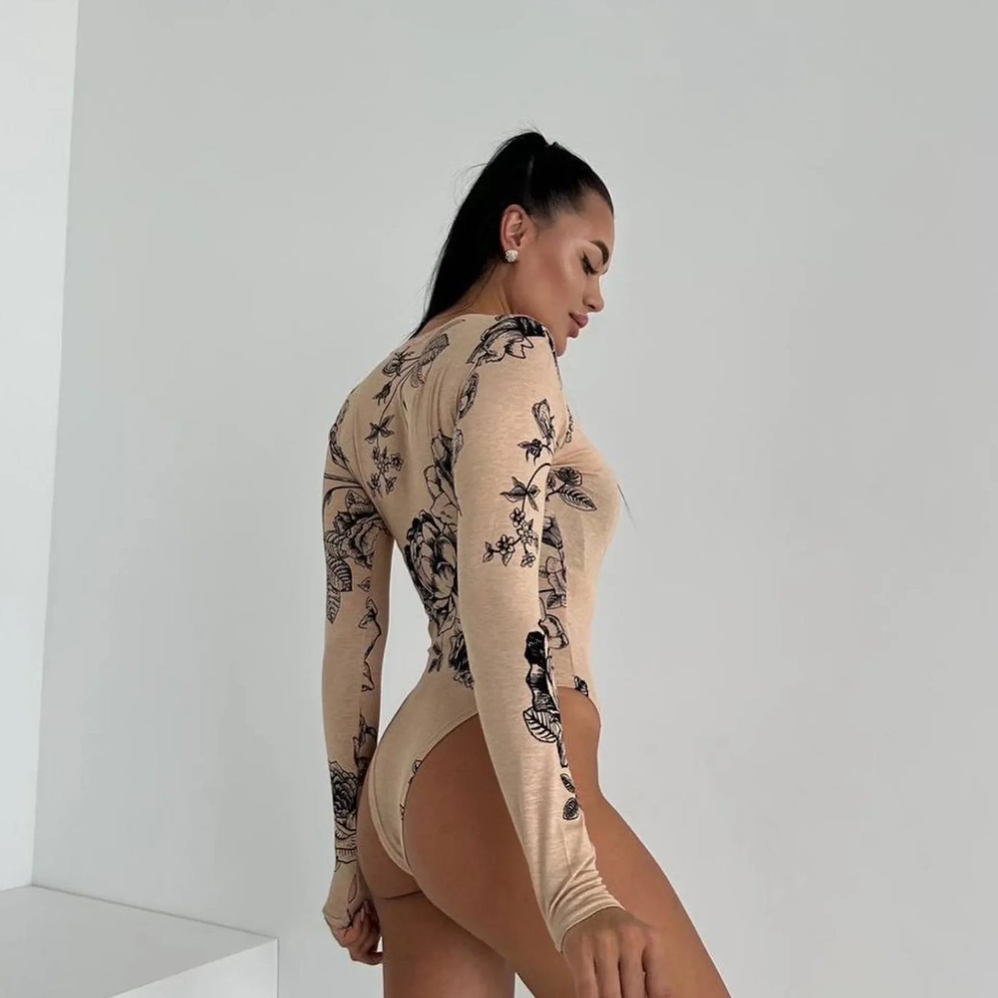 Sheer Bloom Bodysuit